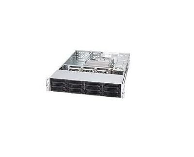 212 Main Barebone 1U Super Storage Server with Dual Intel Xeon Processor E5-2630 V3 - Black