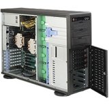 Supermicro SuperWorkstation 7047A-T Barebone System - 4U Tower - Intel C602 Chipset - Socket R LGA-2011-2 x Total Processor - Black