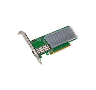 Intel 800 E810-CQDA1 100Gigabit Ethernet Card - PCI Express 4.0 x16 - Optical Fiber