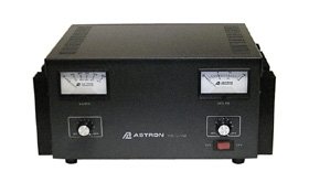 Astron Power Supply with Meters and Adjustable Voltage - 50 Amp