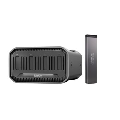 SanDisk Professional PRO-Blade Station 16 TB - Thunderbolt 3 and USB-C Bundle with 4TB SSD
