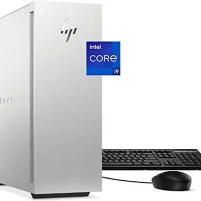 HP TE02 Gaming Desktop 2023 New, Intel i9-12900 16-Core, NVIDIA GeForce RTX 3070 8GB GDDR6, 48GB DDR4, 2TB M.2 SSD + 1TB HDD, Display Port, RJ-45, HDMI v2.1, Wi-Fi 6, Win10 Pro, Natural Silver