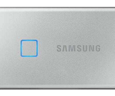 SAMSUNG SSD T7 2TB Portable External Solid State Drive Silver