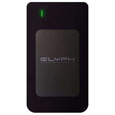 Glyph Production Technologies Glyph Atom RAID SSD External USB-C USB 3.0 Thunderbolt 3 4TB Black