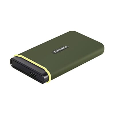 Transcend Portable Rugged Solid State Drive Military Green