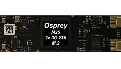 Osprey Video M25 Dual Channel 3G SDI M.2 Video Capture Card