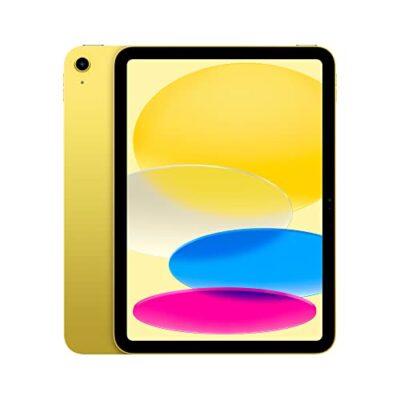 Apple iPad (10th Generation) A14 Bionic Chip 10.9-inch 64GB Wi-Fi 6 12MP Camera Yellow