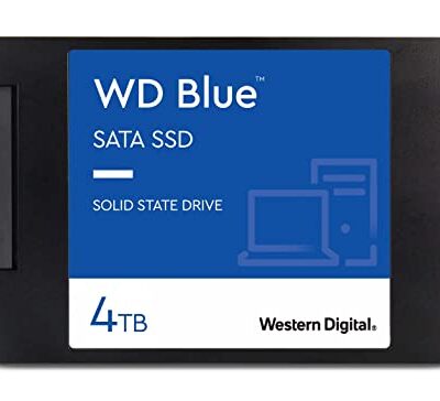 Western Digital 4TB WD Blue 3D NAND Internal PC SSD Blue