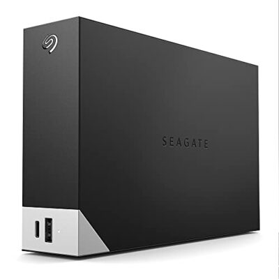 Seagate One Touch Hub 18TB External Hard Drive Desktop USB-C USB 3.0 Black