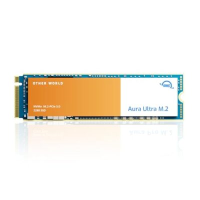 OWC 4TB Aura Ultra III PCIe 3.0 NVMe M.2 2280 SSD Gen 3 - Up to 3400MB/s Read, 3000MB/s Write Speeds