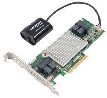 Adaptec 2281600-R 81605ZQ RAID 0/1/10 SAS 1GB X8 PCIE MD2 16PORT SFF 4 8643 INT