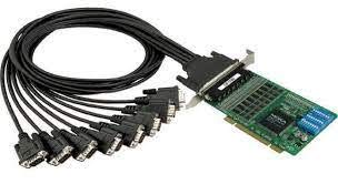 Moxa CP-118U-I-T 8 Port UPCI Serial Card RS-232/422/485 with Isolation, Wide Temperature