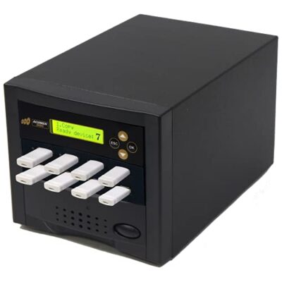 Acumen Disc USB Duplicator - Flash Memory Card Copier & Sanitizer - DOD Compliant - Mass Storage