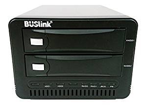 BUSlink U32-8TB2SDG2R1 8TB SSD 2-Bay RAID 1 External Solid State Drive
