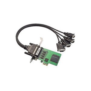 Moxa 4 Port PCIe Board CP-114EL-DB25M RS-232/422/485