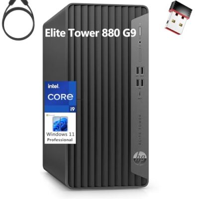 HP Elite Tower 880 G9 800 Series Business Desktop Computer Black