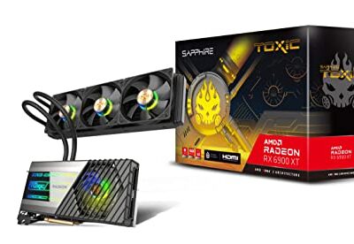Sapphire Technology AMD Radeon RX 6900 XT Liquid Cooled Gaming Graphics Card Black