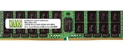 NEMIX RAM Samsung 128GB DDR4 2933MHZ ECC LRDIMM 4Rx4 Memory Upgrade