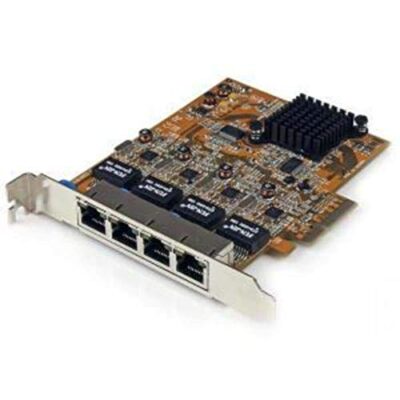 StarTech.com Gigabit Ethernet NIC Network Adapter Card Black