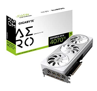 GIGABYTE GeForce RTX 4070 Ti AERO OC V2 12G Graphics Card