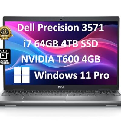 Dell Precision 3571 3000 Mobile Workstation Business Laptop Gray