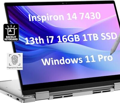 Dell Inspiron 14 7430 2-in-1 Business Laptop Silver
