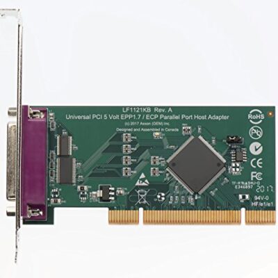 Softio LF1121KB Universal PCI PlasmaCam Controller Card with IEEE 1284 15' Parallel Cable