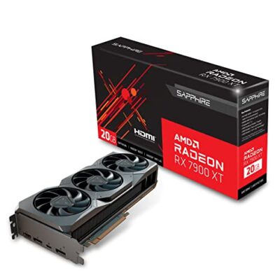 Sapphire AMD Radeon RX 7900 XT Gaming Graphics Card Black