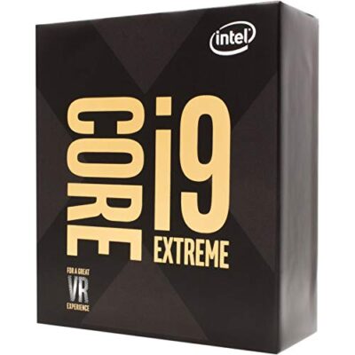 Intel Core i9-9980XE Extreme Edition Processor 18 Cores up to 4.4GHz Turbo Unlocked LGA2066 X299 Series 165W Processors (999AD1) Green