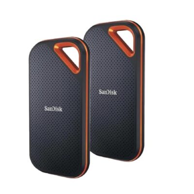 SanDisk Extreme PRO Portable 4TB USB 3.2 Type-C External SSD V2 Black