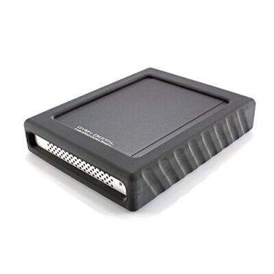 Oyen Digital 10TB MiniPro Dura RAID USB-C Portable Rugged Hard Drive Black
