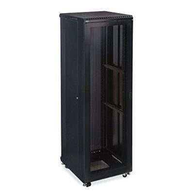 Kendall Howard Linier Vented and Vented Doors Server Cabinet 42U Black