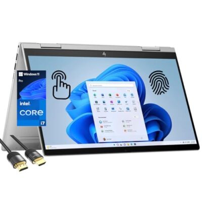 HP Envy 2-in-1 Laptop 14" FHD Touchscreen 13th Gen Intel i7-1355U 16GB RAM 2TB SSD Natural Silver