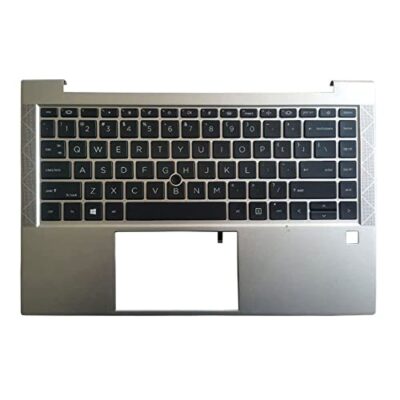 AKGIFT Laptop Replacement Keyboard for HP ELITEBOOK 840 G8 745 G7 with Palmrest Upper Cover US Backlit Layout