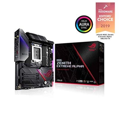 ASUS ROG Zenith Extreme Alpha X399 HEDT Gaming Motherboard AM4 EATX