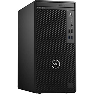 Dell OptiPlex 3080 Tower Business Desktop Computer Intel Hexa-Core i5-10505 Black