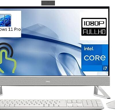 Dell Inspiron 27 7720 All-in-One 27" Touchscreen FHD Business AIO Desktop Computer White