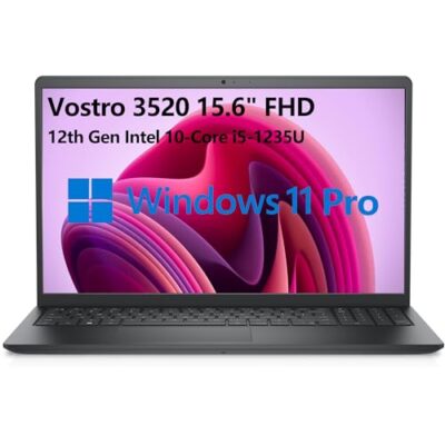 Dell Vostro 3520 15.6" FHD 120Hz Business Laptop Black
