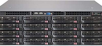 Supermicro System Cabinet Cases CSE-836BE1C-R1K03B Black