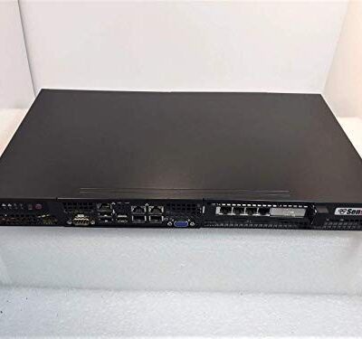 Supermicro Barebone Server SYS-5018A-FTN4 1U Atom C2758 2x3.5inch SATA PCI Express DDR3 200W Retail Black