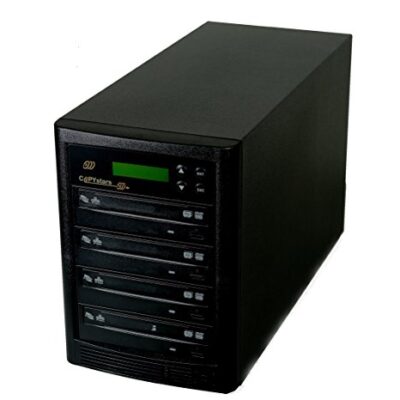 Copystars DVD Duplicator 24X CD-DVD-Burner 1 to 3 Copier SATA Drive Dual Layer Writer SmartPro Tower