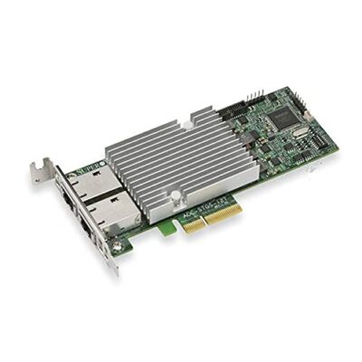 Supermicro Add-on Card AOC-STGS-i2T - Network Adapter - PCIe 3.0 x4 Low Profile - 10Gb Ethernet / FCoE x 2
