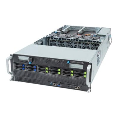 AAAwave HPC/AI Server Barebone G493-ZB1 rev. AAP1 4U AMD EPYC 9004 Dual CPU 10x Gen5 GPUs