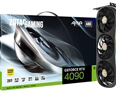 ZOTAC Gaming GeForce RTX 4090 AMP Extreme AIRO 24GB GDDR6X Graphics Card