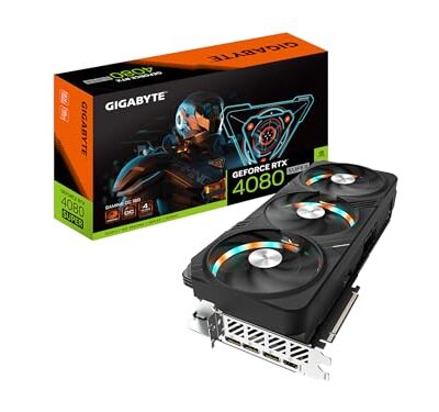 GIGABYTE GeForce RTX 4080 Super Gaming OC 16G Graphics Card Black