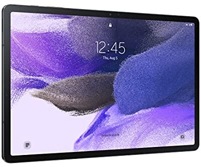 Samsung Galaxy Tab S7 FE 12.4" 256GB WiFi Android Tablet Mystic Black