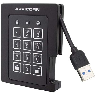 Apricorn 2TB Aegis Padlock SSD Black