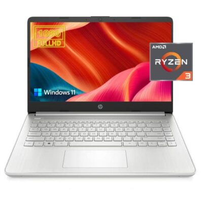 HP 2023 Newest 14 Laptop for Productivity and Entertainment, 14" FHD Display, 16GB RAM, 1TB SSD, AMD Ryzen 3 Processor, Grey