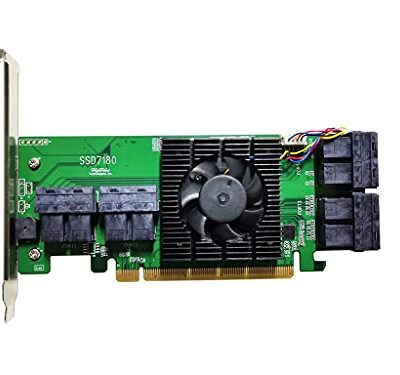 HighPoint SSD7180 PCIe 3.0 x16 RAID Controller