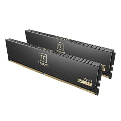 TEAMGROUP T-Create Expert Overclocking 10L DDR5 96GB Kit (2 x 48GB) 6800MHz Black UDIMM